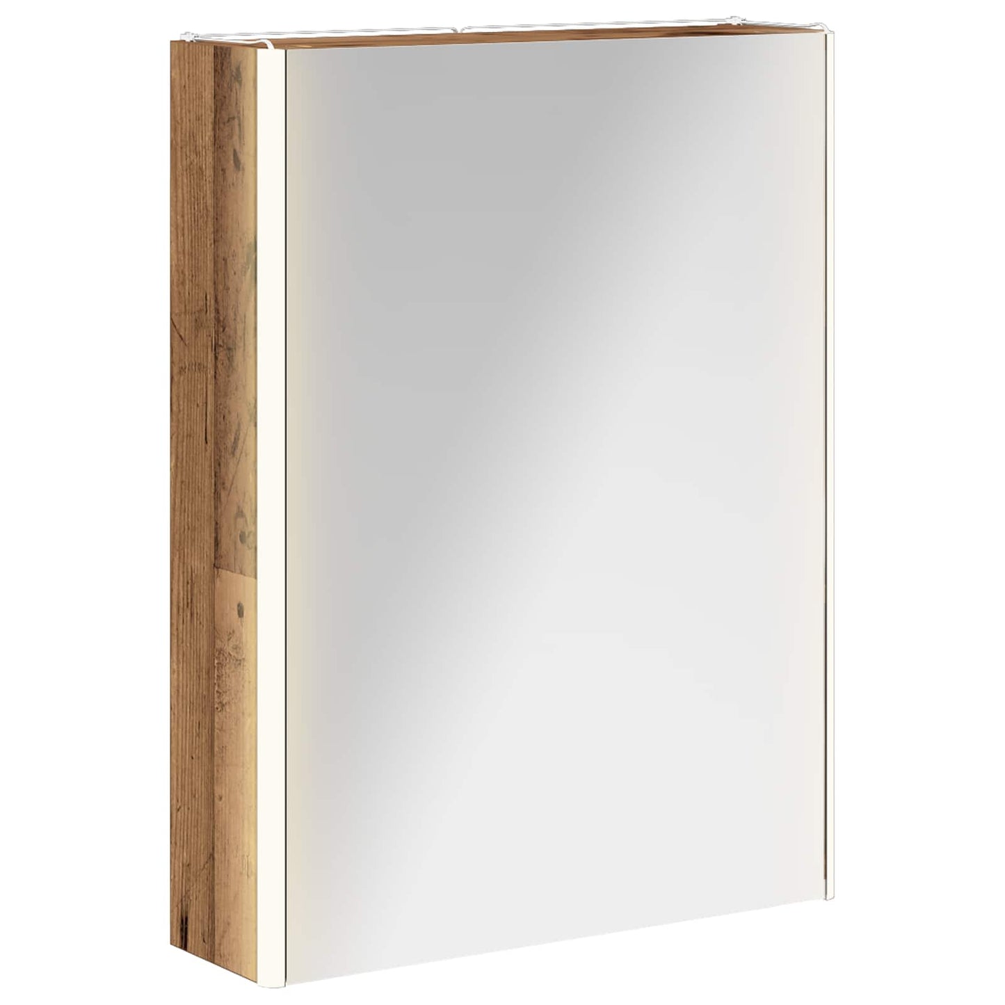 Bathroom Mirror Cabinet Old Wood 53.5 x 15.5 x 70 cm