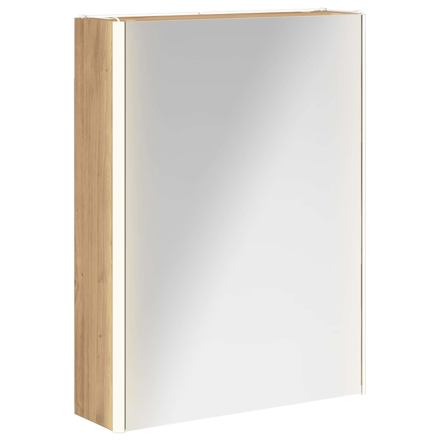 Bathroom Mirror Cabinet Artisian Oak 53.5 x 15.5 x 70 cm