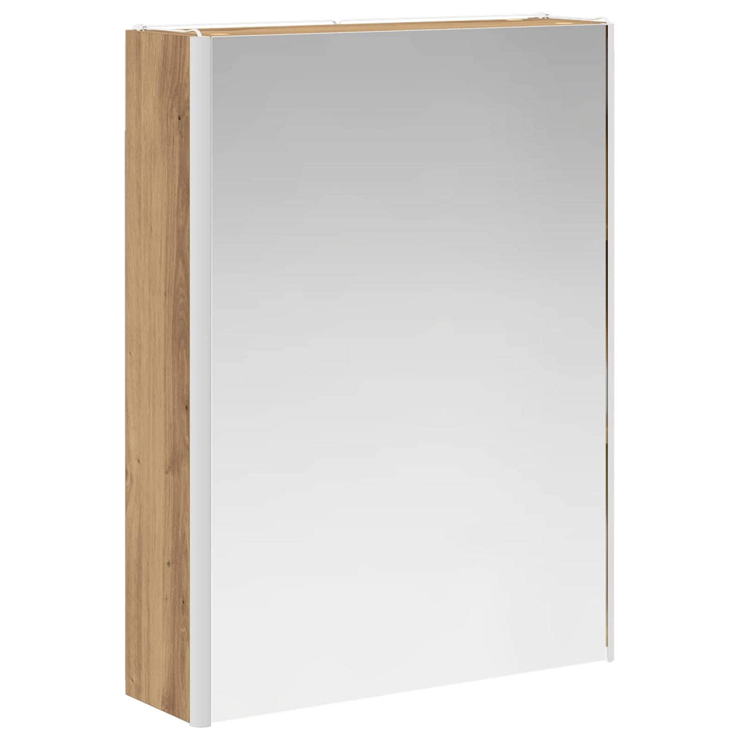 Bathroom Mirror Cabinet Artisian Oak 53.5 x 15.5 x 70 cm