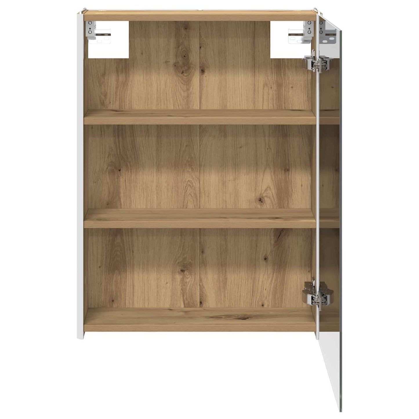 Bathroom Mirror Cabinet Artisian Oak 53.5 x 15.5 x 70 cm