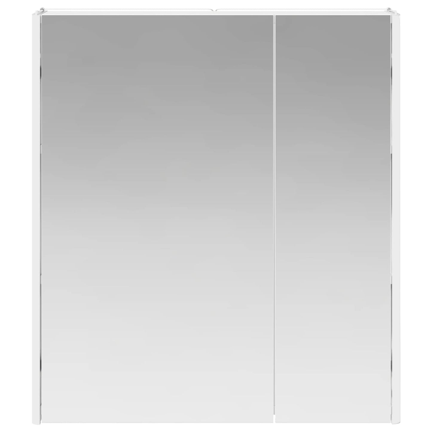 Bathroom Mirror Cabinet White 63.5 x 15.5 x 70 cm