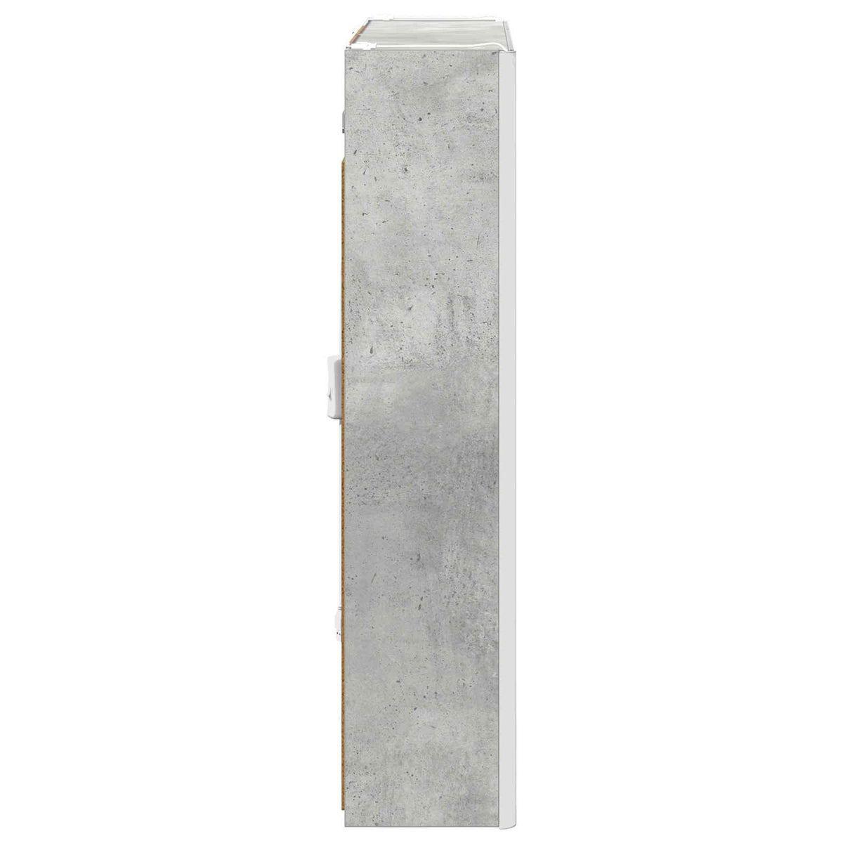 Bathroom Mirror Cabinet Concrete Grey 63.5 x 15.5 x 70 cm