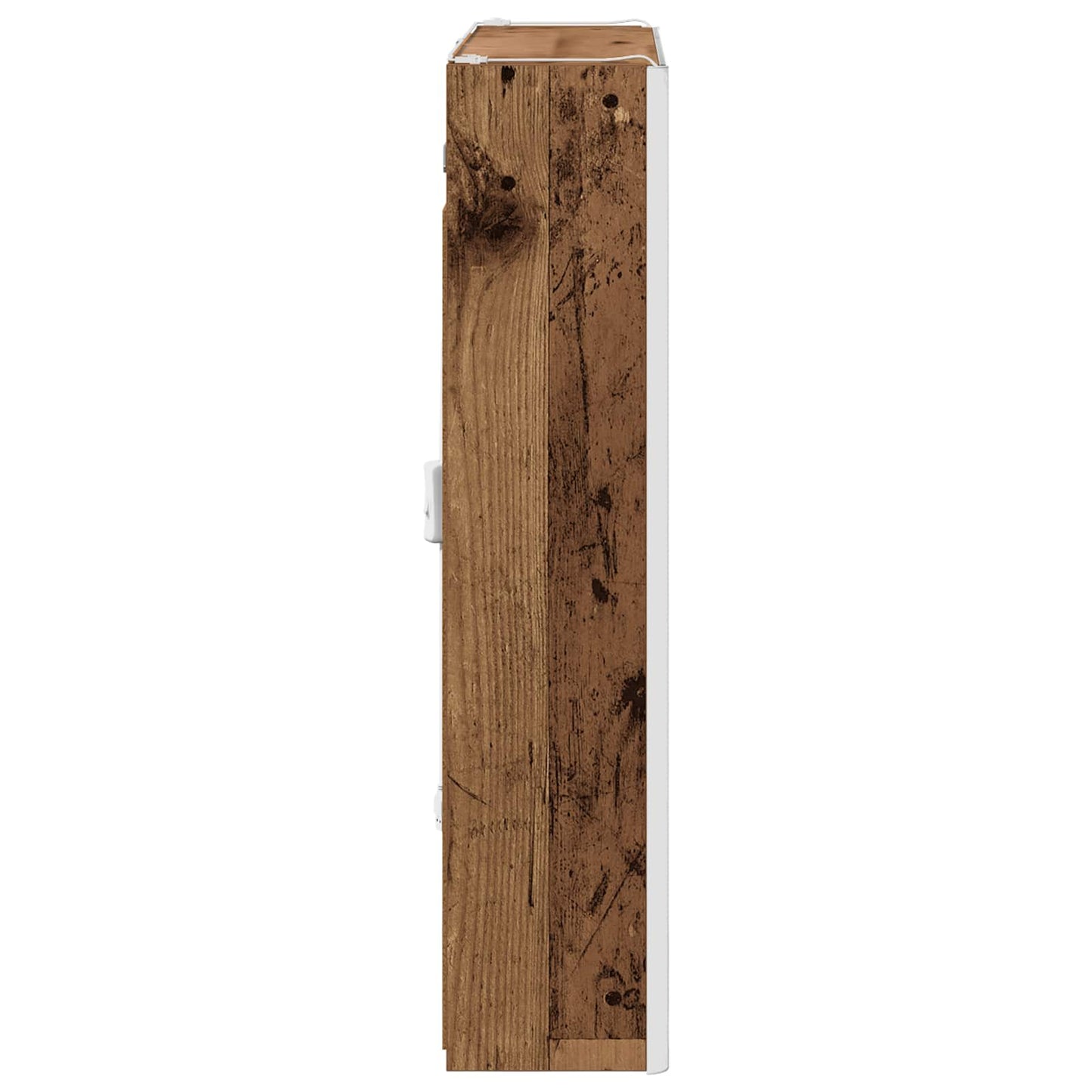 Bathroom Mirror Cabinet Old Wood 63.5 x 15.5 x 70 cm
