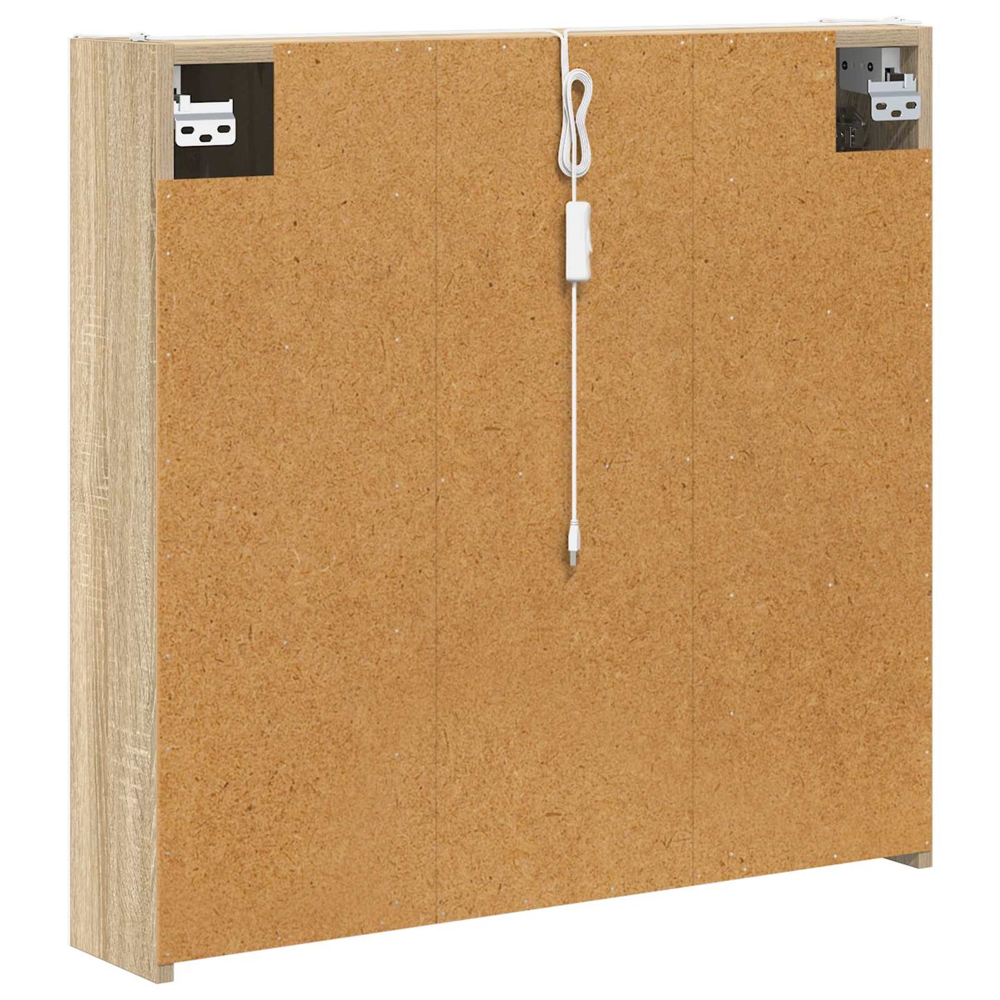 Bathroom Mirror Cabinet Sonoma Oak 73.5 x 15.5 x 70 cm