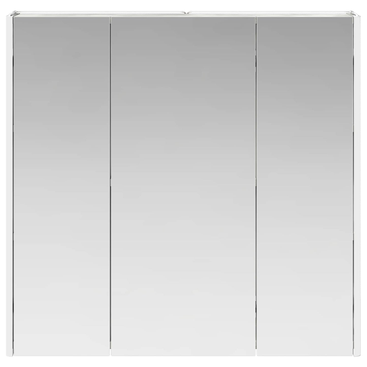 Bathroom Mirror Cabinet Concrete Grey 73.5 x 15.5 x 70 cm