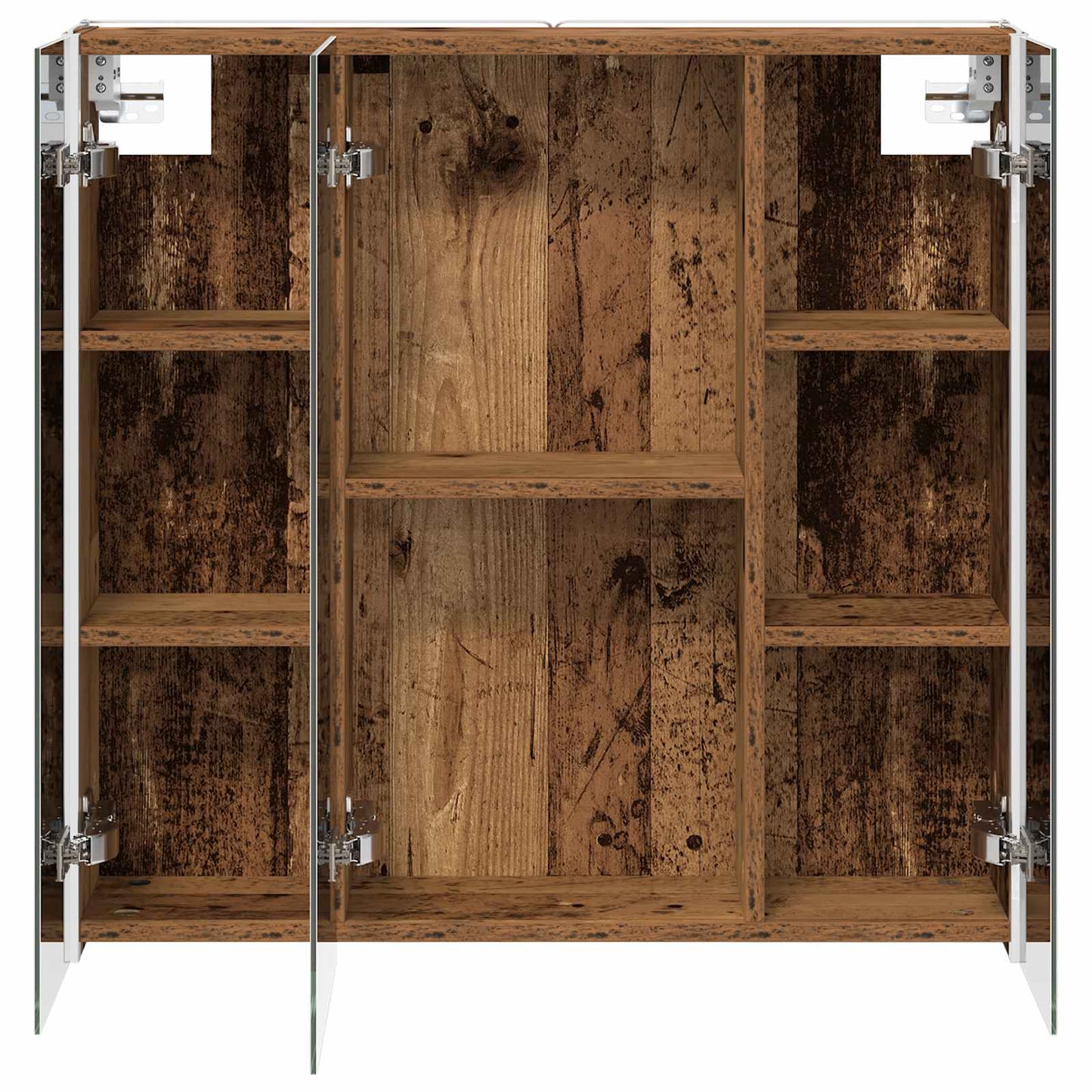Bathroom Mirror Cabinet Old Wood 73.5 x 15.5 x 70 cm