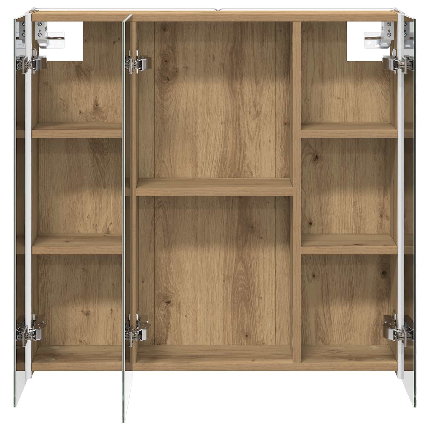 Bathroom Mirror Cabinet Artisian Oak 73.5 x 15.5 x 70 cm