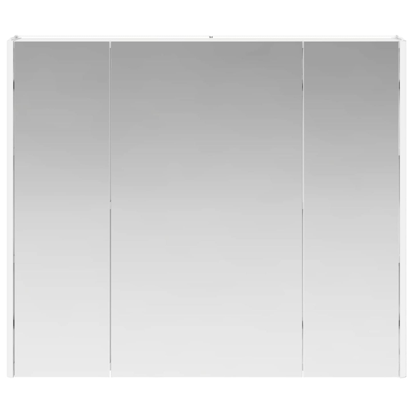 Bathroom Mirror Cabinet White 83.5 x 15.5 x 70 cm