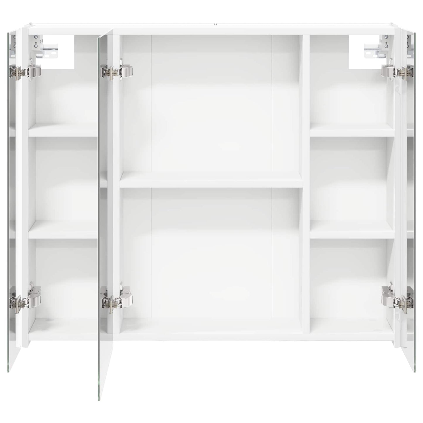 Bathroom Mirror Cabinet White 83.5 x 15.5 x 70 cm