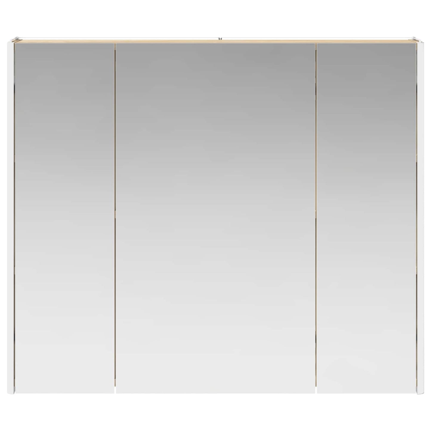 Bathroom Mirror Cabinet Sonoma Oak 83.5 x 15.5 x 70 cm