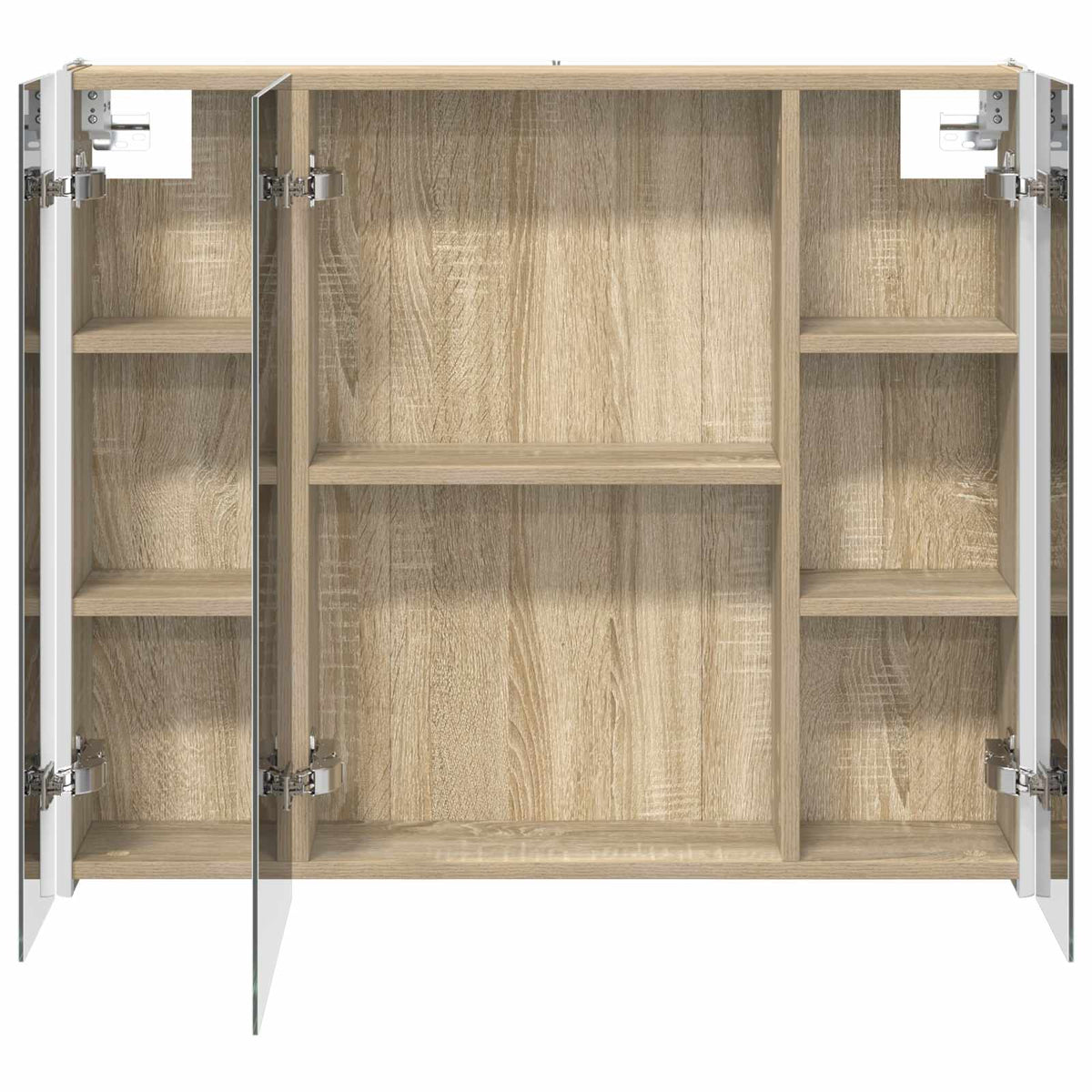 Bathroom Mirror Cabinet Sonoma Oak 83.5 x 15.5 x 70 cm
