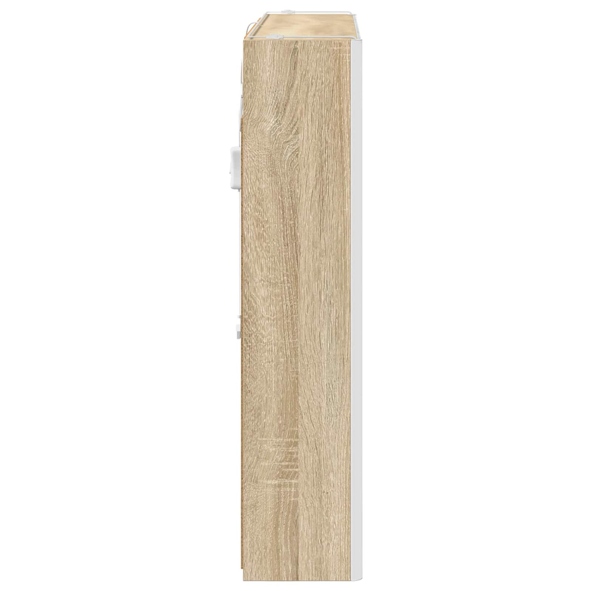Bathroom Mirror Cabinet Sonoma Oak 83.5 x 15.5 x 70 cm