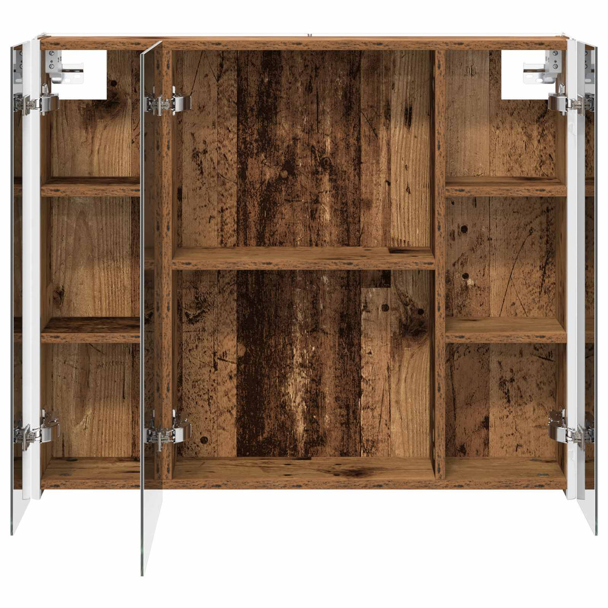 Bathroom Mirror Cabinet Old Wood 83.5 x 15.5 x 70 cm