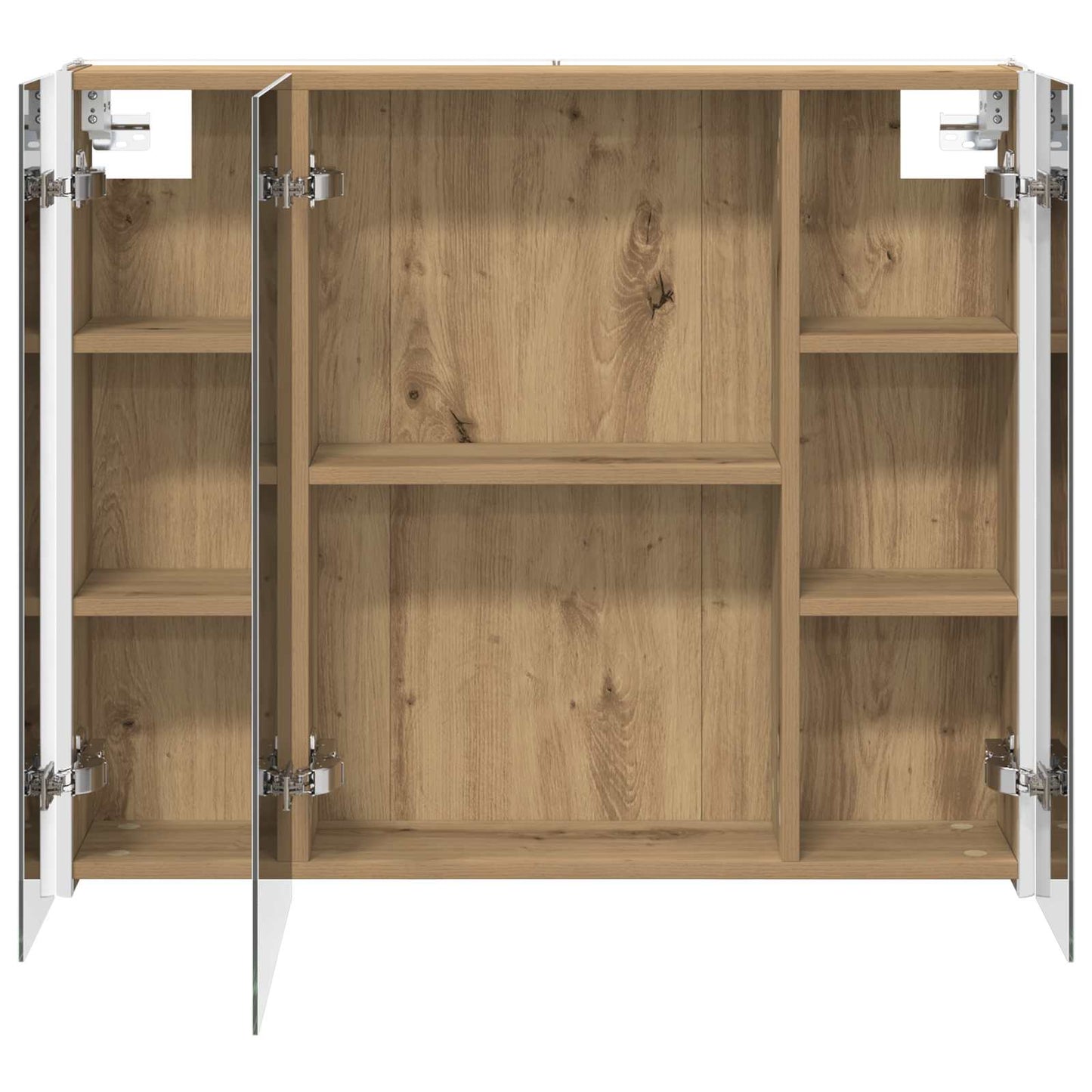Bathroom Mirror Cabinet Artisian Oak 83.5 x 15.5 x 70 cm