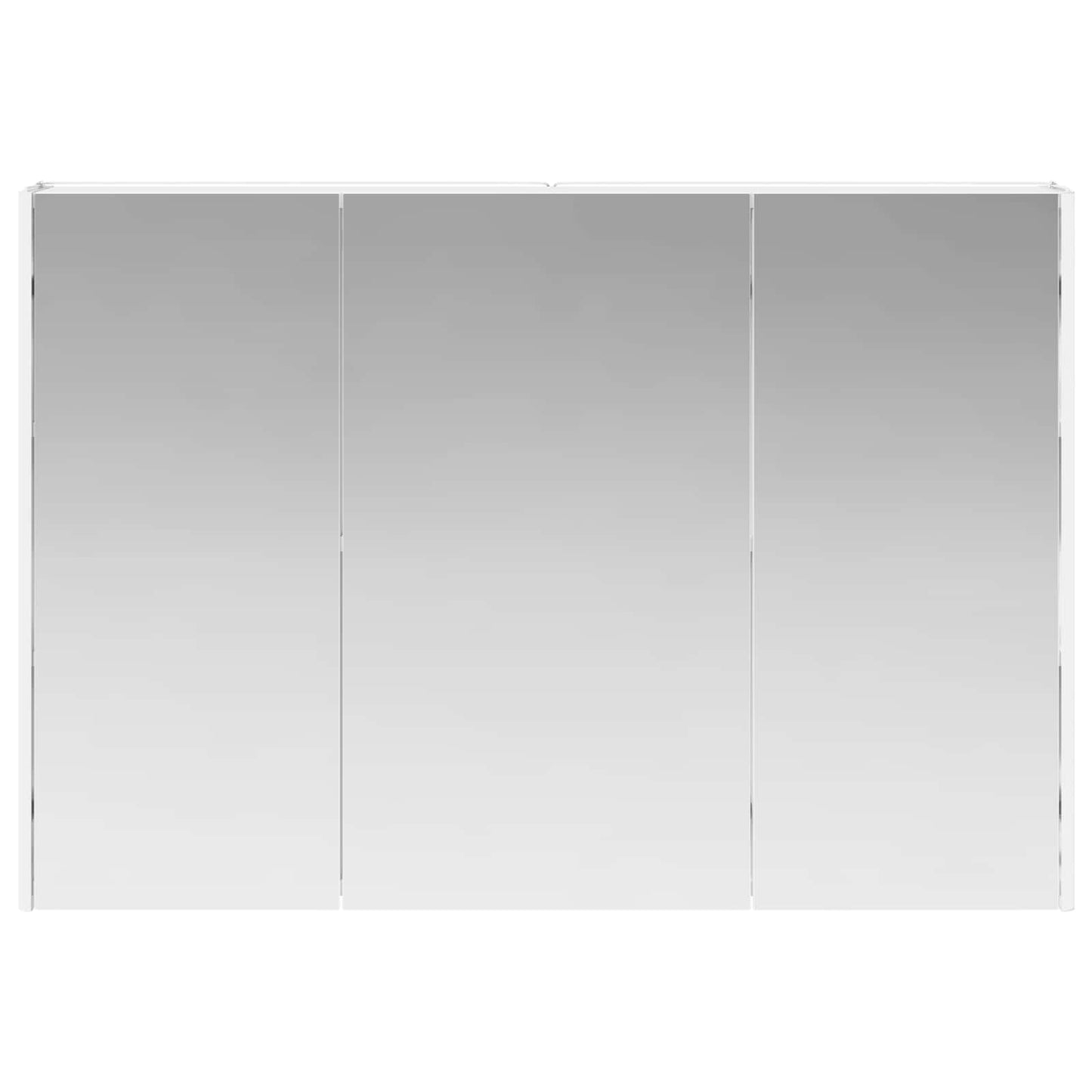 Bathroom Mirror Cabinet White 103.5 x 15.5 x 70 cm