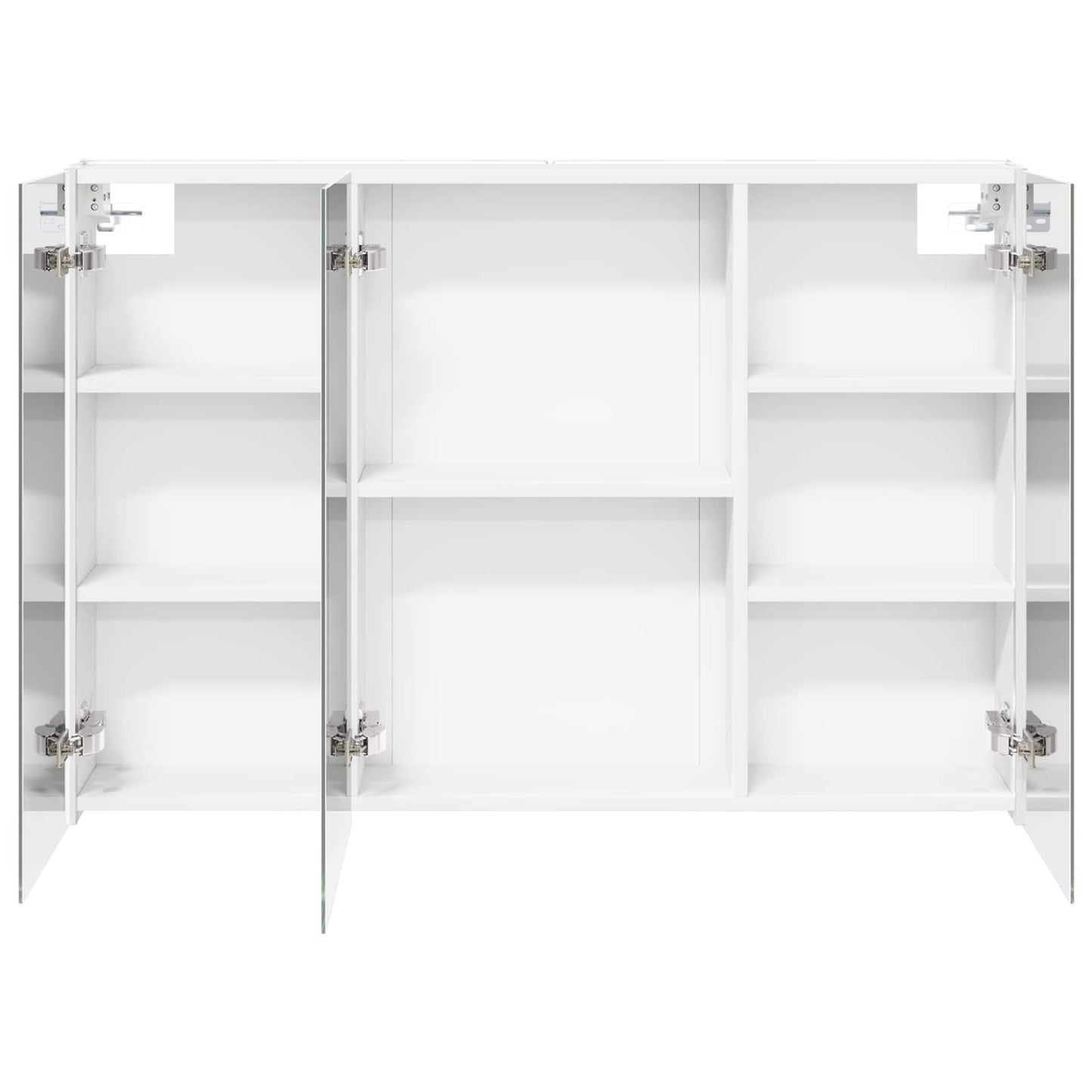Bathroom Mirror Cabinet White 103.5 x 15.5 x 70 cm