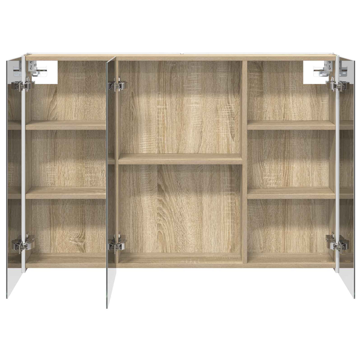 Bathroom Mirror Cabinet Sonoma Oak 103.5 x 15.5 x 70 cm
