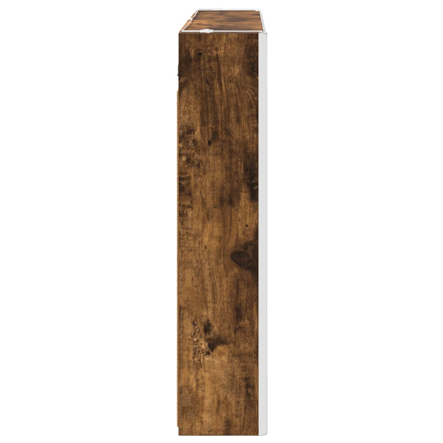 Bathroom Mirror Cabinet Smoked Oak 103.5 x 15.5 x 70 cm