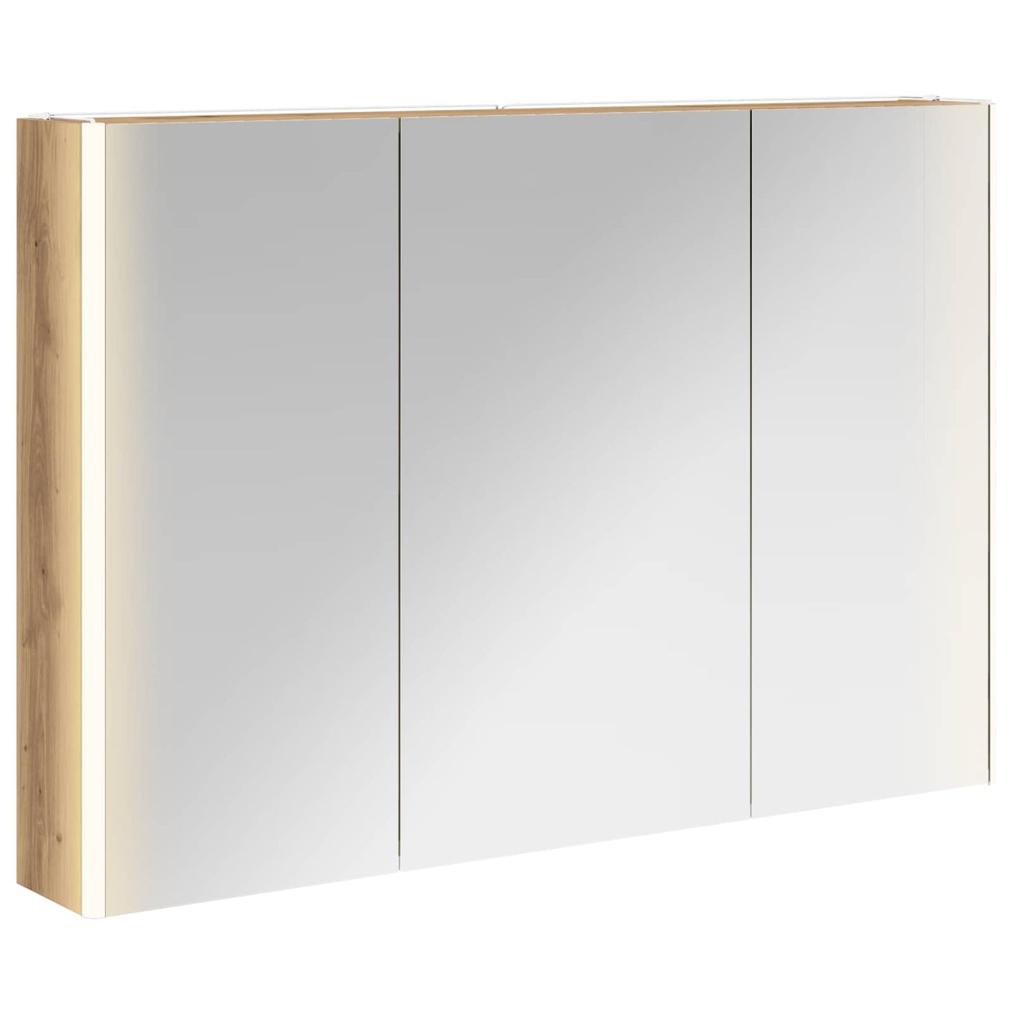 Bathroom Mirror Cabinet Artisian Oak 103.5 x 15.5 x 70 cm
