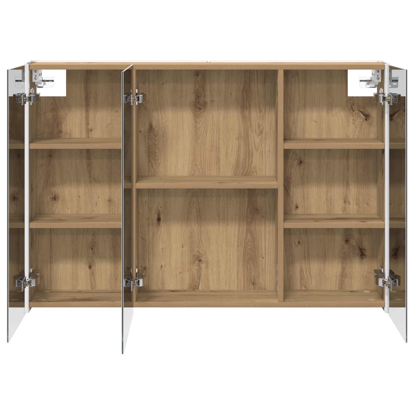 Bathroom Mirror Cabinet Artisian Oak 103.5 x 15.5 x 70 cm