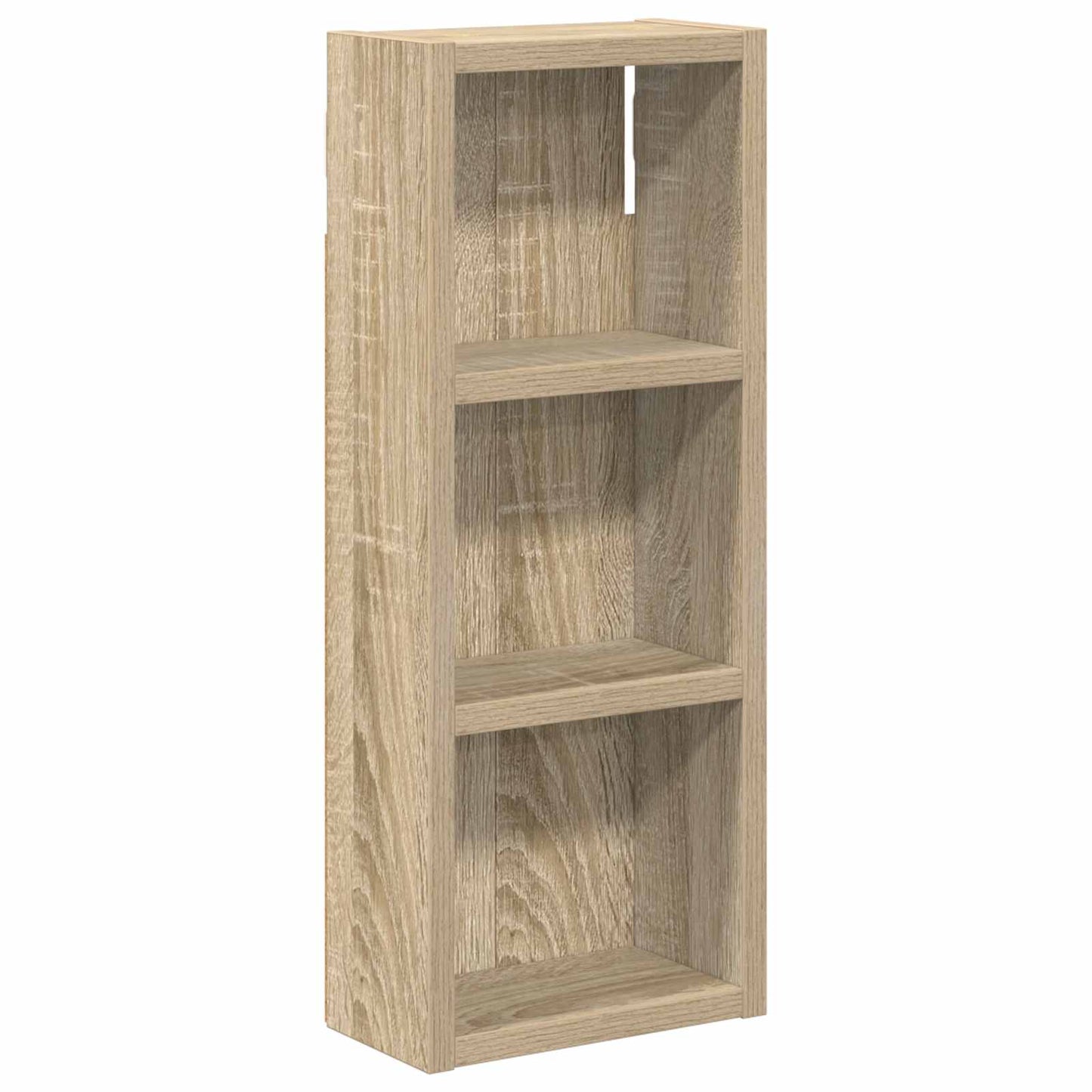 Bathroom Wall Cabinet with Shelf Sonoma Oak 20 x 10 x 50 cm