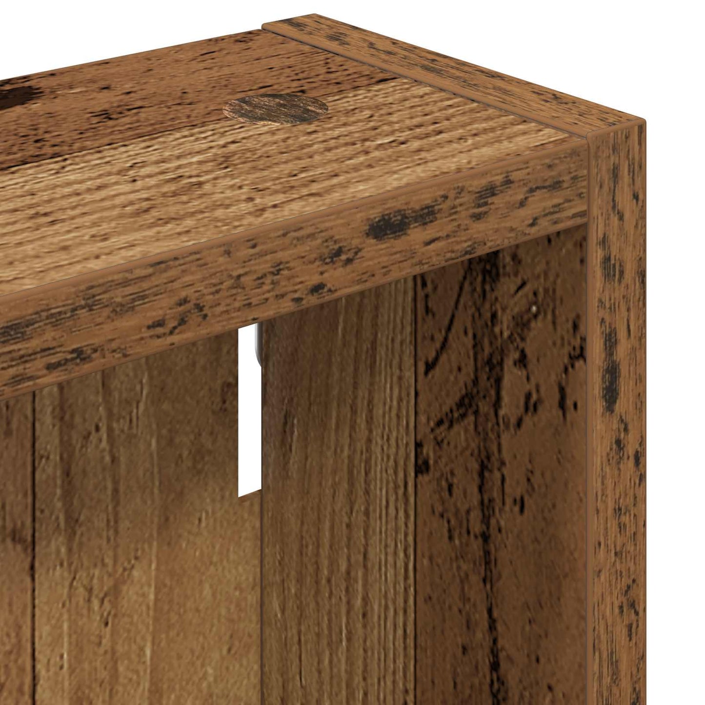 Bathroom Wall Cabinet Old Wood 20 x 10 x 50 cm Engineered wood