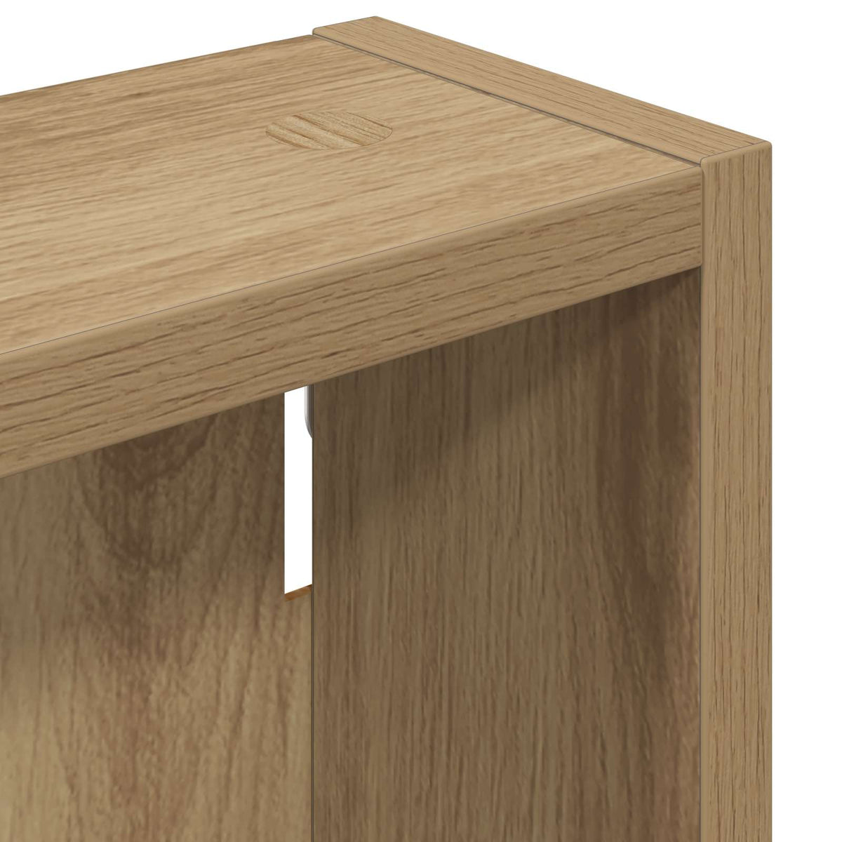 Bathroom Wall Cabinet Artisan Oak 20 x 10 x 50 cm