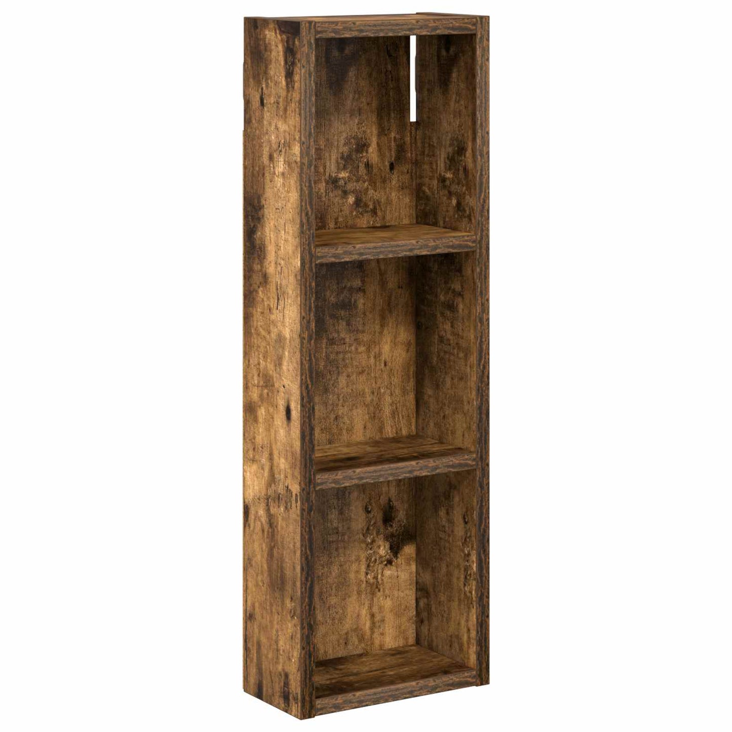 Bathroom Wall Cabinet Smoked Oak 20 x 10 x 60.5 cm