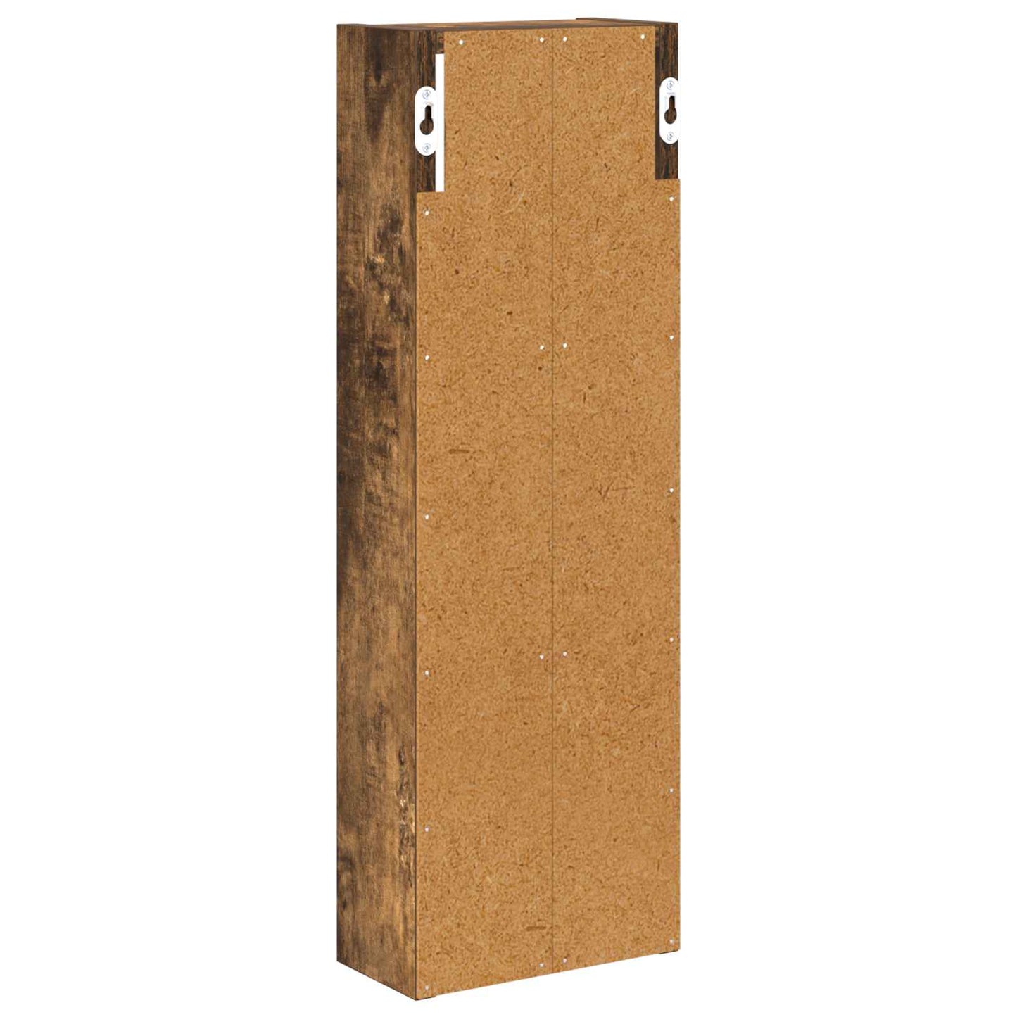 Bathroom Wall Cabinet Smoked Oak 20 x 10 x 60.5 cm