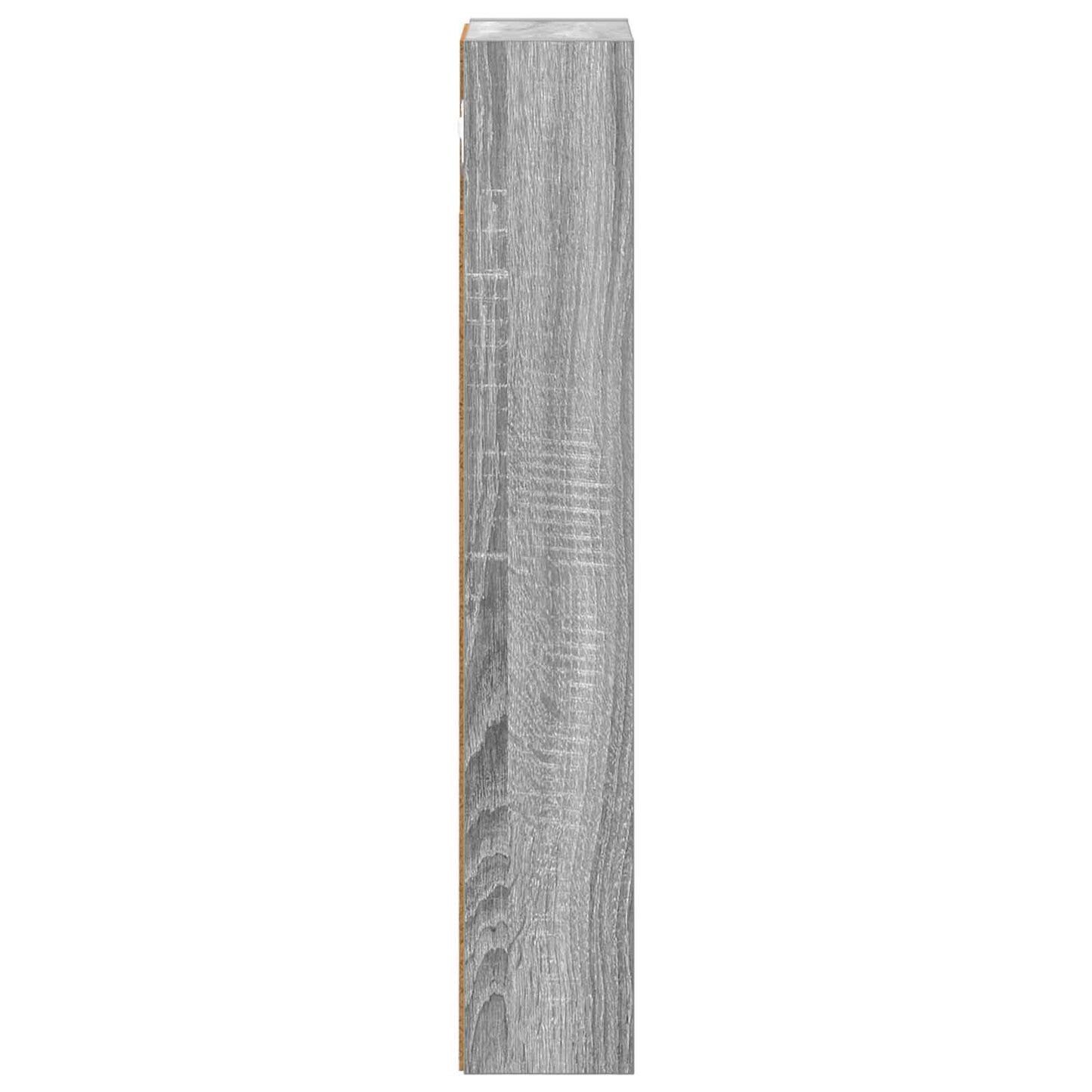 Bathroom Wall Cabinet Grey Sonoma 20 x 10 x 60.5 cm