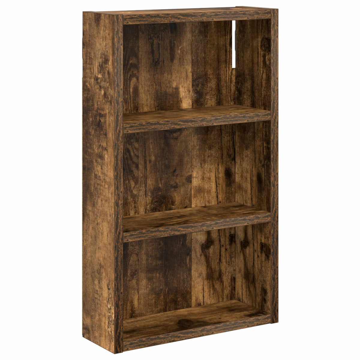 Bathroom Wall Cabinet Smoked Oak 30 x 10 x 50 cm