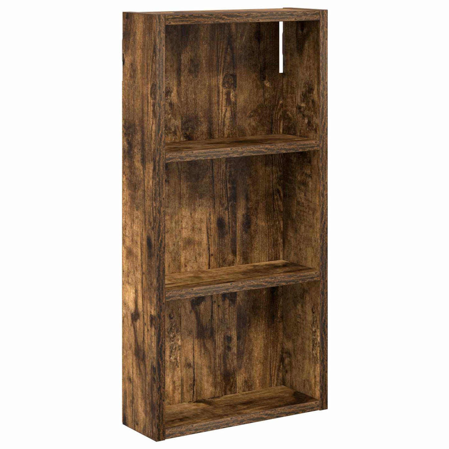 Bathroom Wall Cabinet with Shelf Smoked Oak 30 x 10 x 60.5 cm