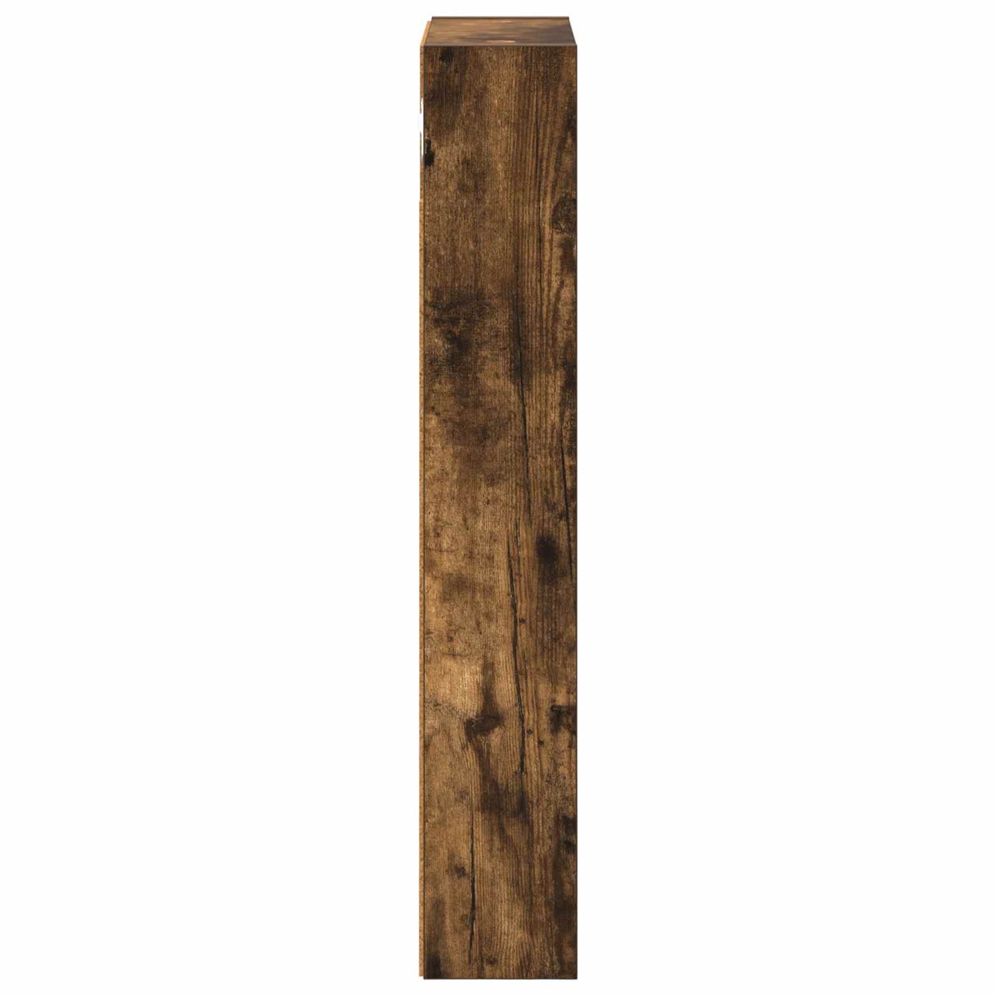 Bathroom Wall Cabinet with Shelf Smoked Oak 30 x 10 x 60.5 cm