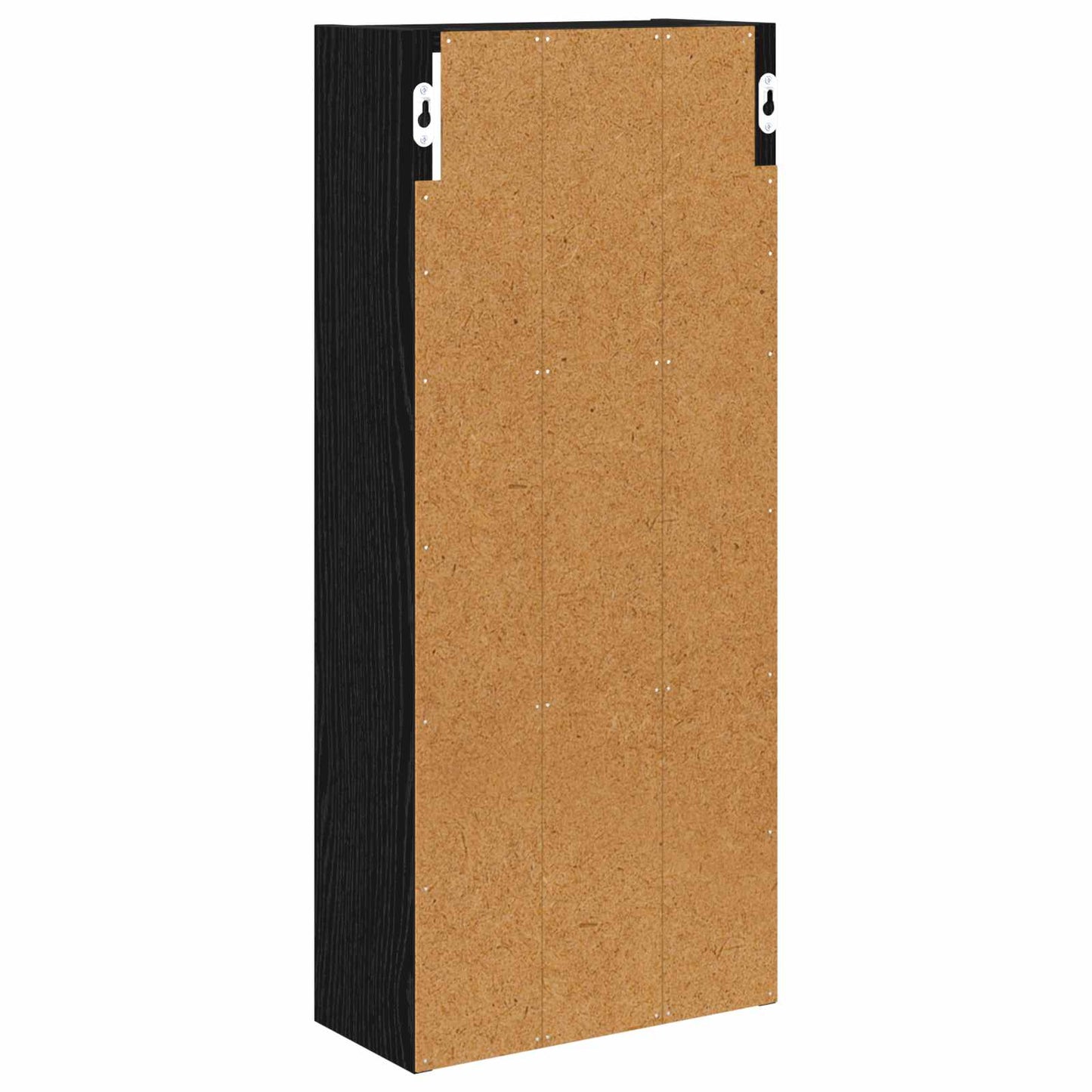 Bathroom Wall Cabinet Black Oak 30 x 14 x 70 cm Engineered wood