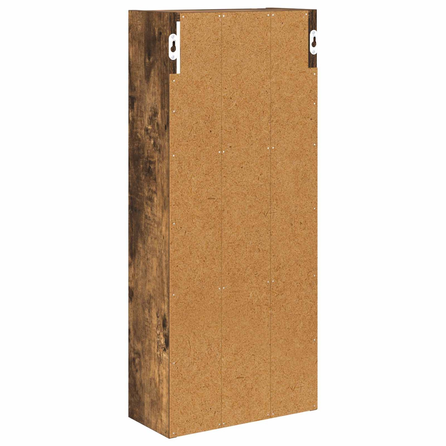 Bathroom Wall Cabinet with Shelf Smoked Oak 30 x 14 x 70 cm