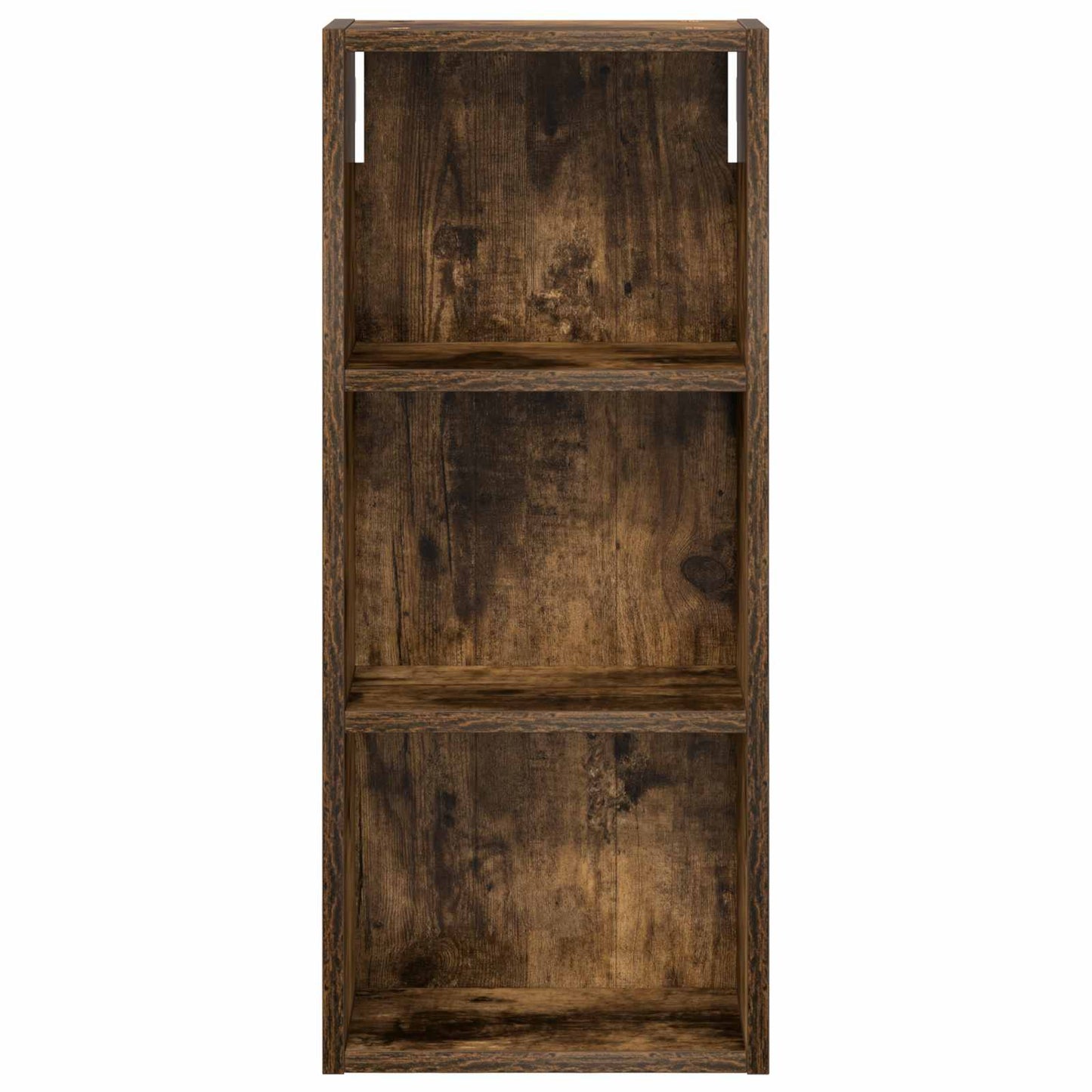 Bathroom Wall Cabinet with Shelf Smoked Oak 30 x 14 x 70 cm