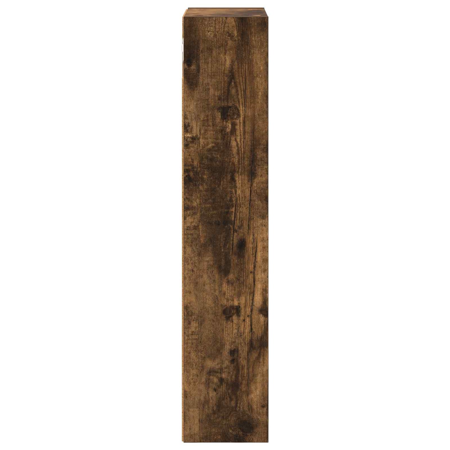 Bathroom Wall Cabinet with Shelf Smoked Oak 30 x 14 x 70 cm