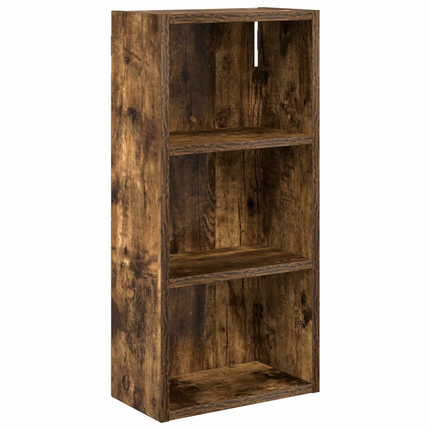 Bathroom Wall Cabinet with Shelf Smoked Oak 30 x 16 x 62.5 cm