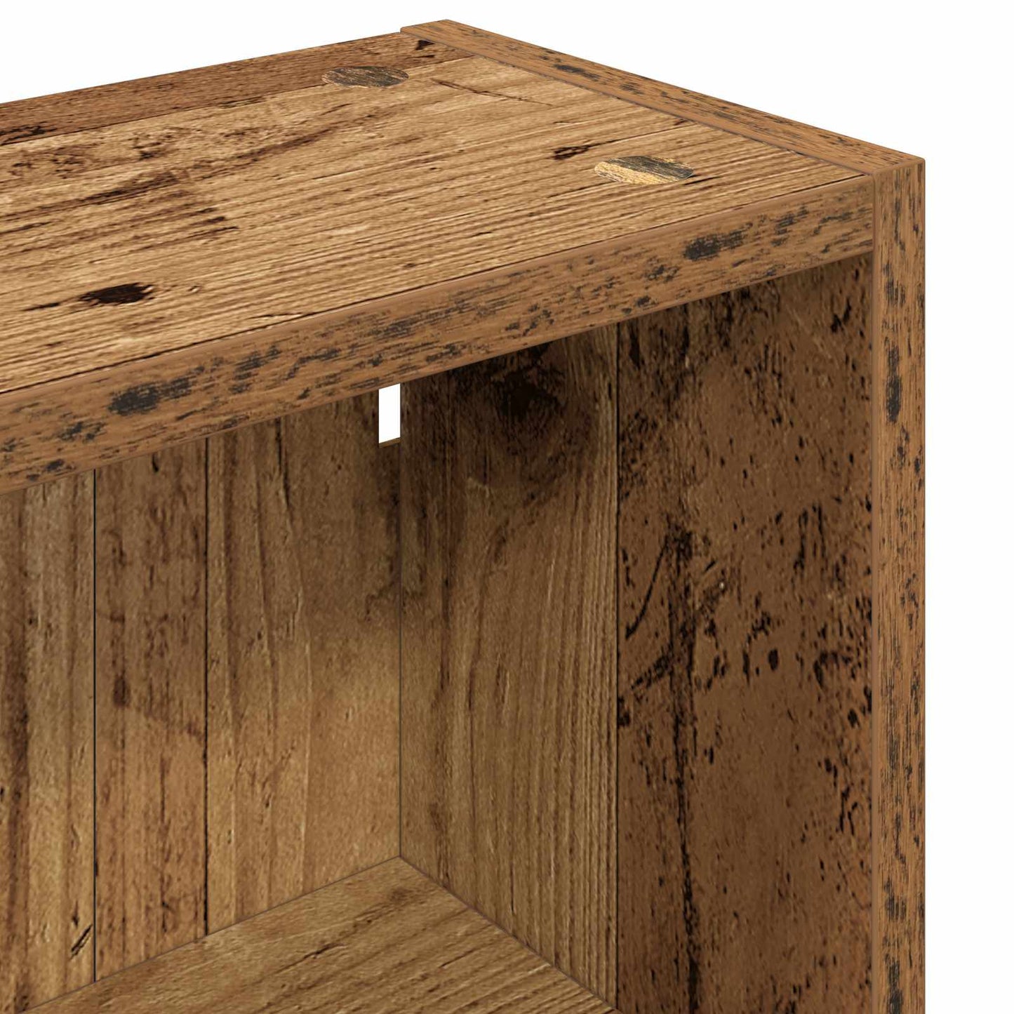 Bathroom Wall Cabinet Old Wood 30 x 16 x 62.5 cm