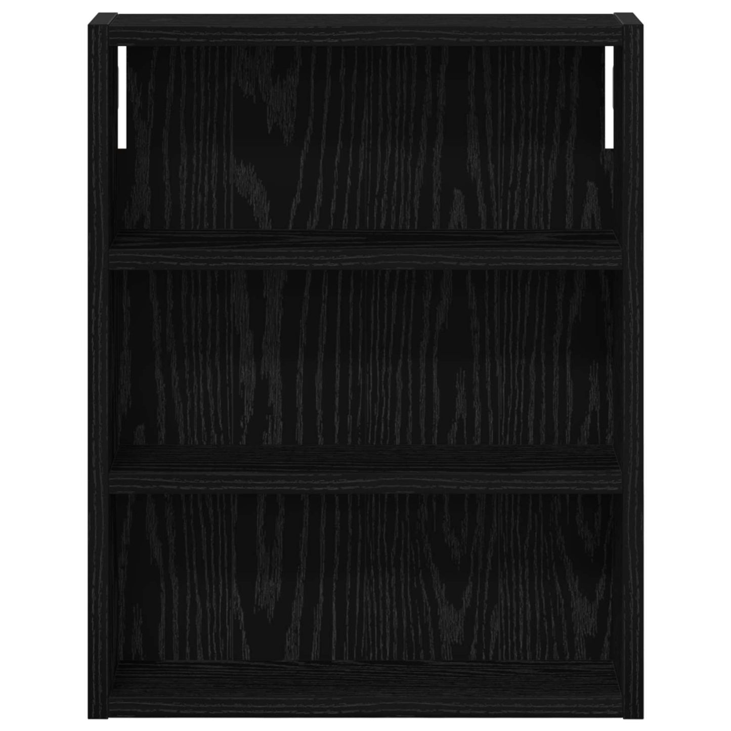 Bathroom Wall Cabinet Black Oak 40 x 10 x 50 cm Engineered wood
