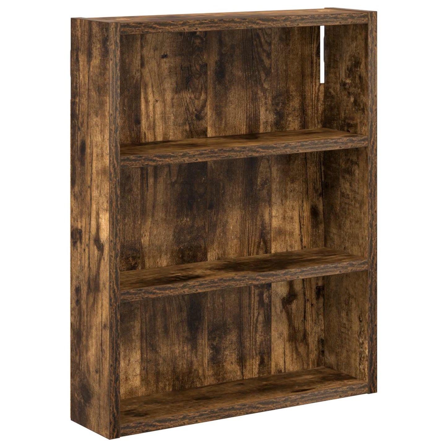 Bathroom Wall Cabinet with Shelf Smoked Oak 40 x 10 x 50 cm
