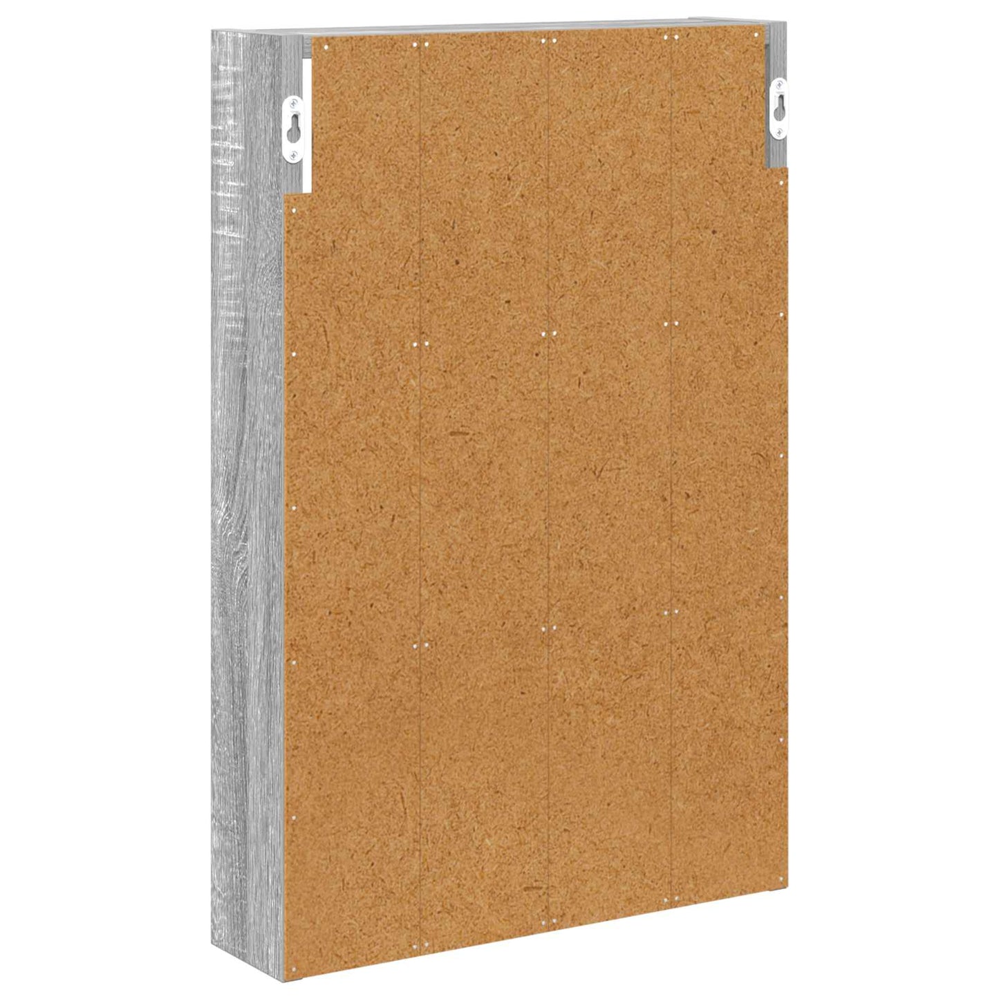 Bathroom Wall Cabinet with Shelf Grey Sonoma 40 x 10 x 60.5 cm