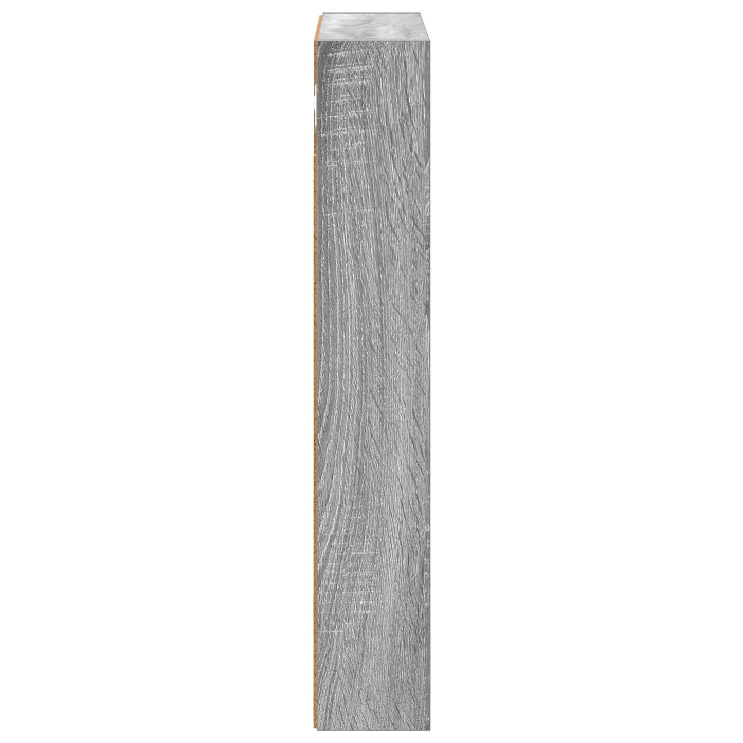 Bathroom Wall Cabinet with Shelf Grey Sonoma 40 x 10 x 60.5 cm