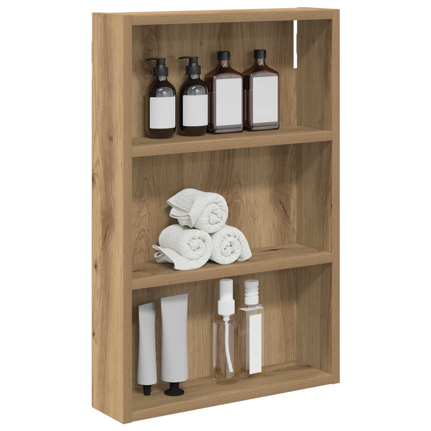 Bathroom Wall Cabinet Artisian Oak 40 x 10 x 60.5 cm