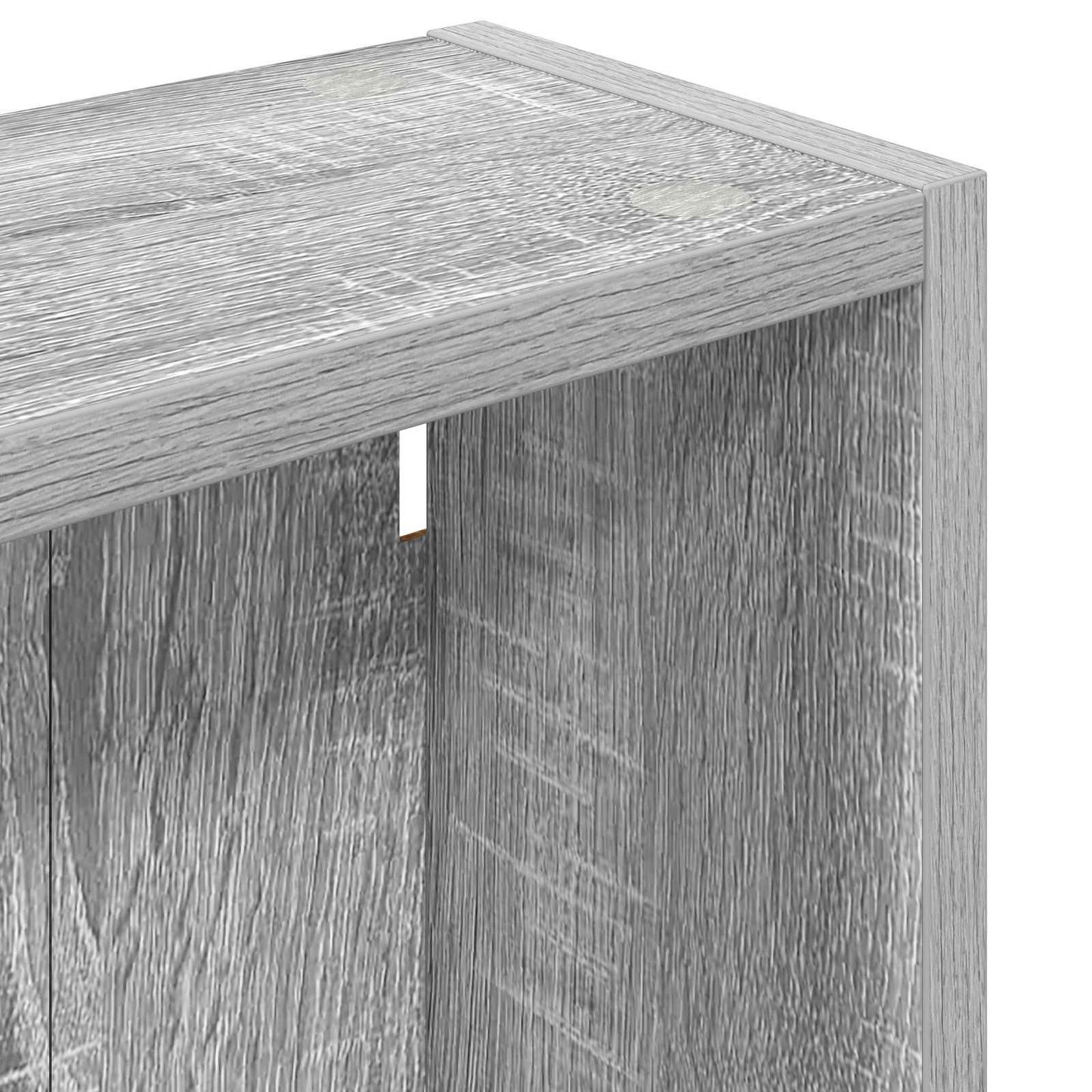 Bathroom Wall Cabinet Grey Sonoma 40 x 14 x 70 cm