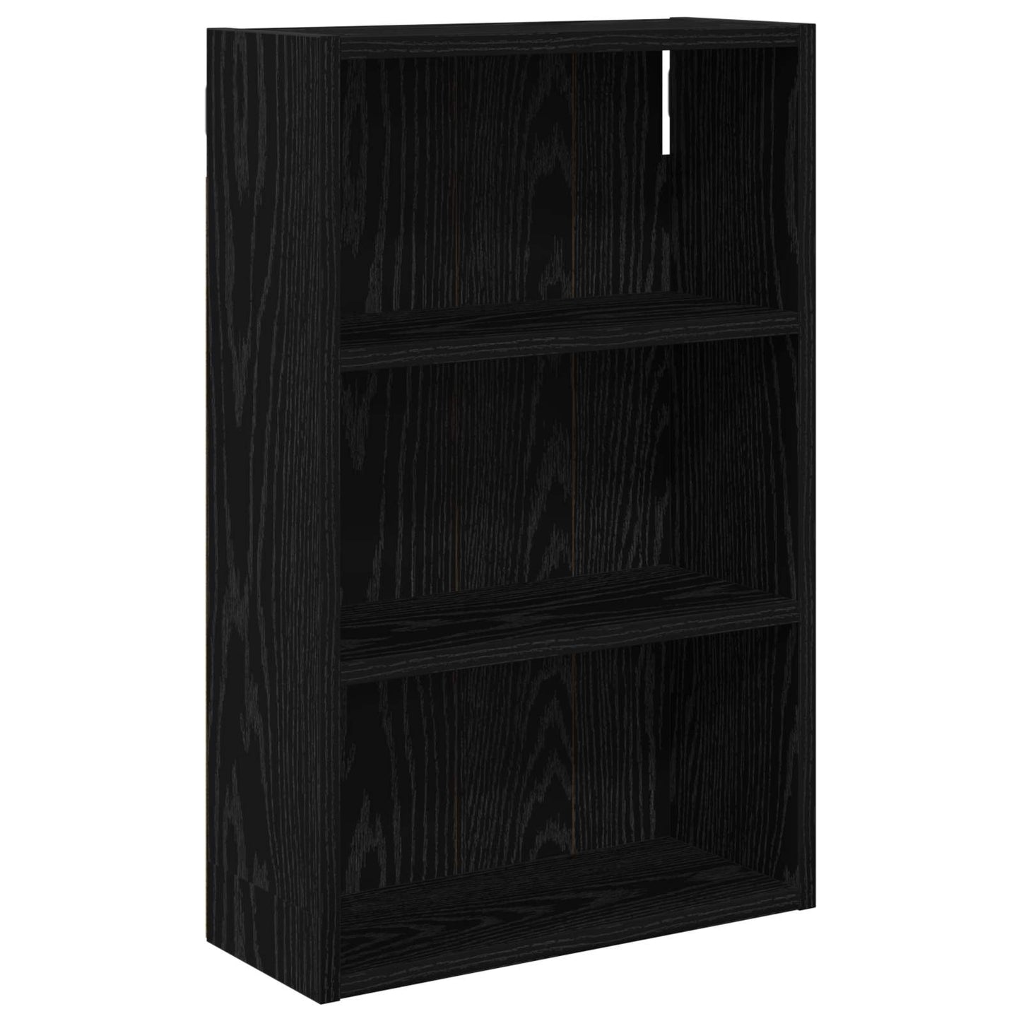 Bathroom Wall Cabinet Black Oak 40 x 16 x 62.5 cm
