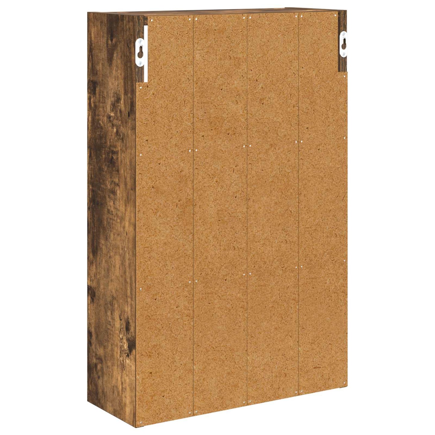 Bathroom Wall Cabinet Smoked Oak 40 x 16 x 62.5 cm