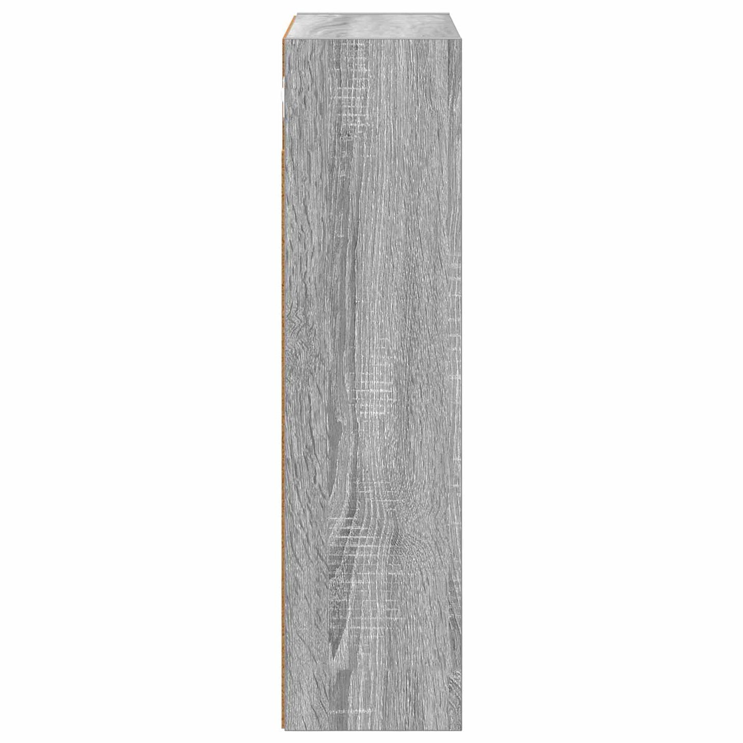 Bathroom Wall Cabinet with Shelf Grey Sonoma 40 x 16 x 62.5 cm
