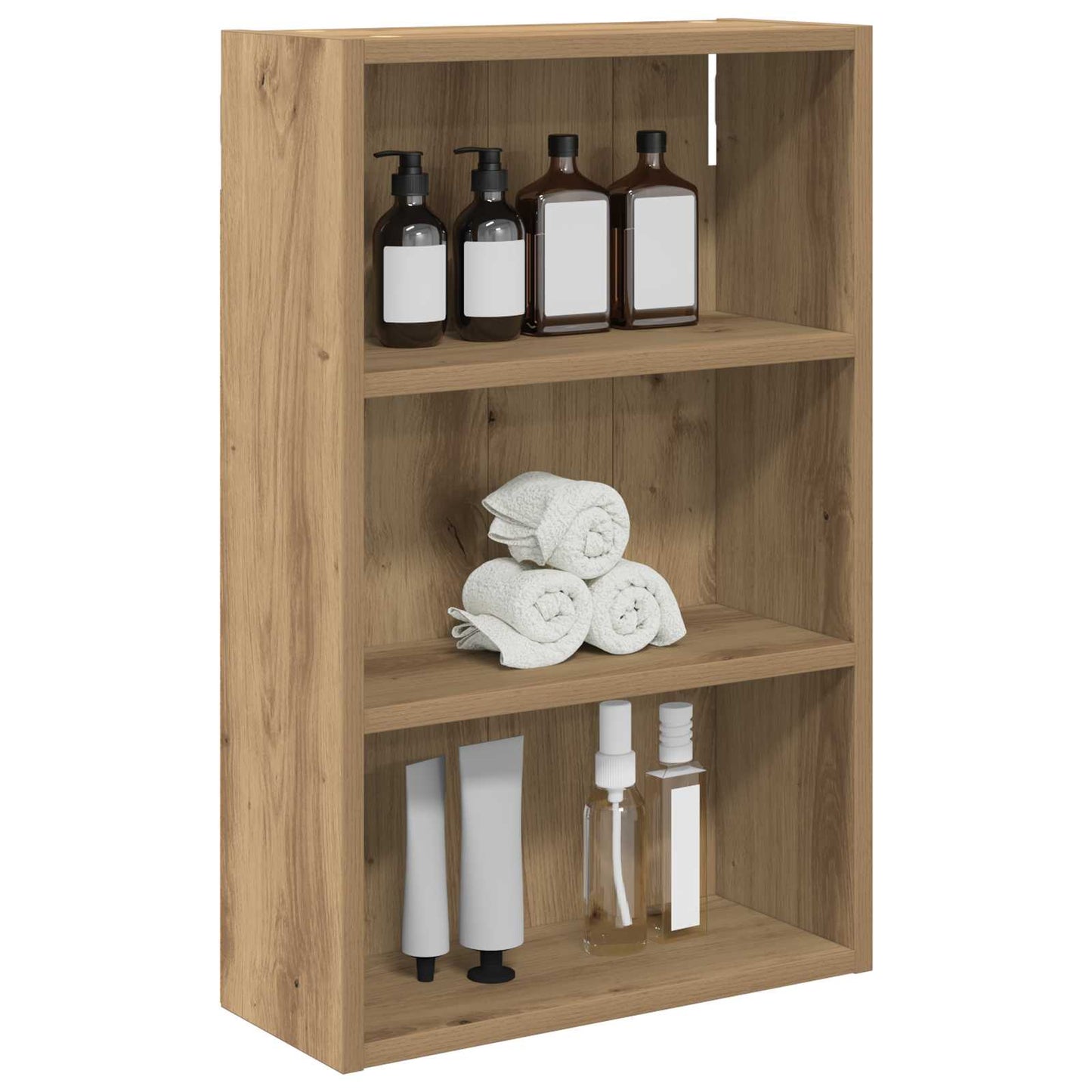Bathroom Wall Cabinet Artisan Oak 40 x 16 x 62.5 cm