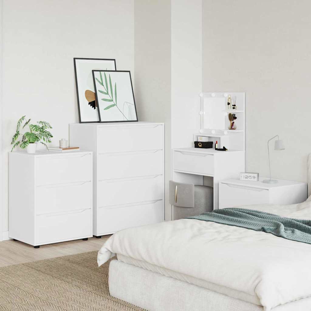 Storage Cabinets White 80 x 48 x 105 cm Engineered Wood